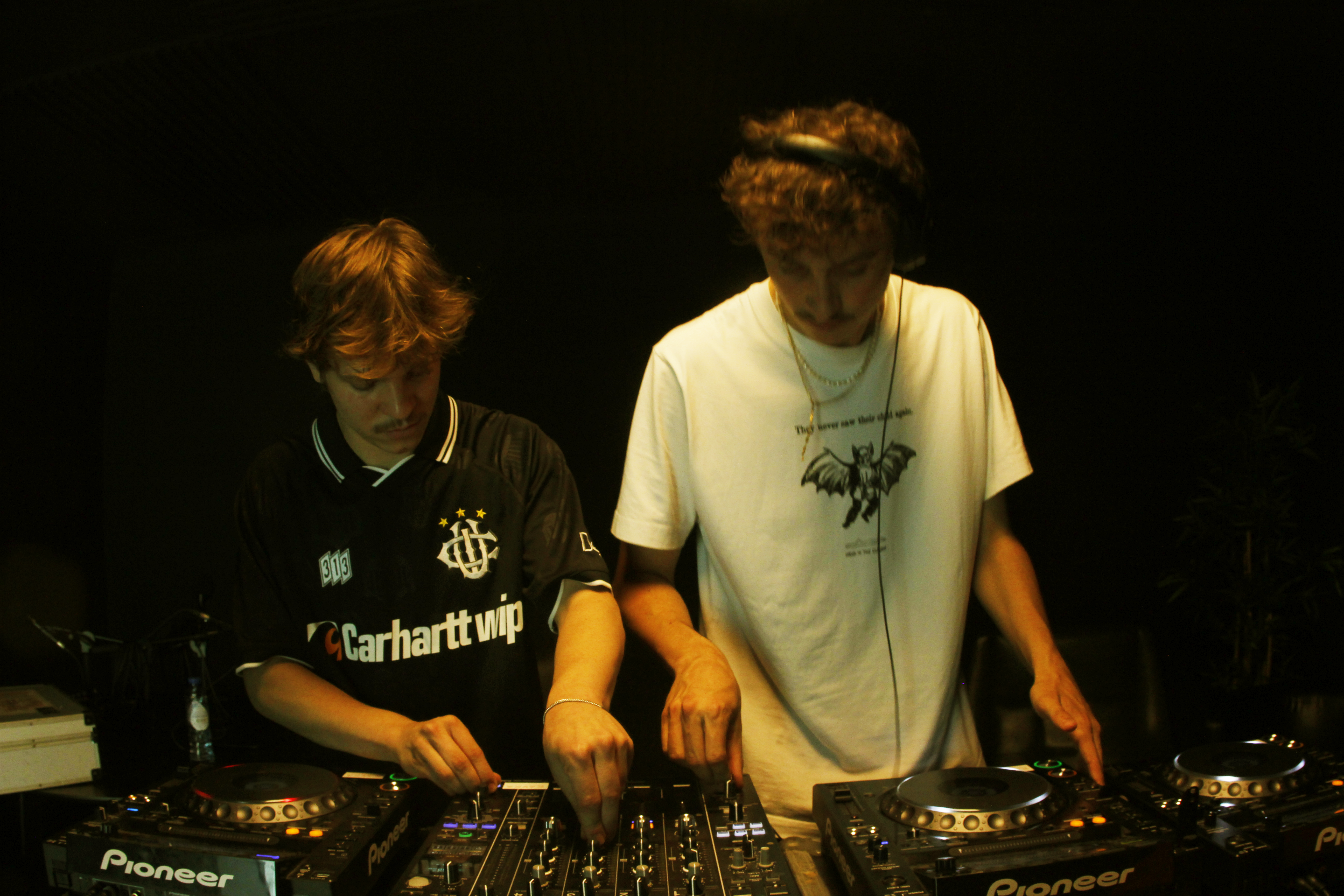 DJ performing at a gig